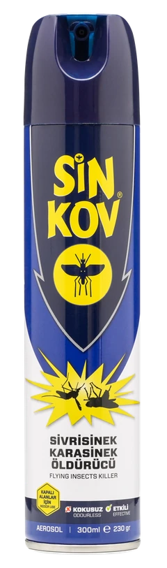 Sinkov Öldürücü Aerosol — gerçek ürün fotoğrafı